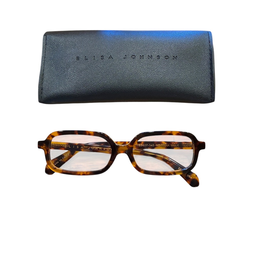Elisa Johnson Millie Rectangular Optical Glasses … - image 1